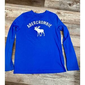 Abercrombie & fitch boys Long sleeve classic moose tshirt size 12/14
